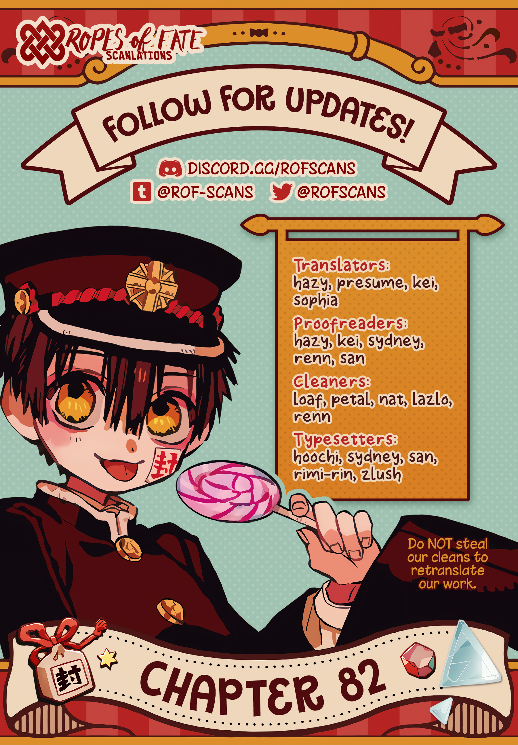 Jibaku Shounen Hanako-kun Chapter 82 1